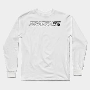 Press Box B&W Word Mark Long Sleeve T-Shirt